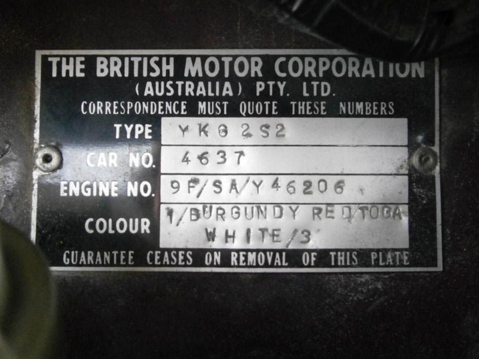 1969 Morris Mini Cooper S (MK1) classicregister